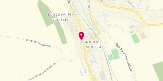 Plan de AXA Assurance et Banque Mabire-Chandelier, 19 Route de Newton Longville, 76590 Longueville-sur-Scie