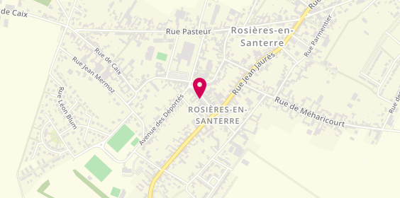 Plan de Agence Rosieres, 15 Rue du Niger, 80170 Rosières-en-Santerre