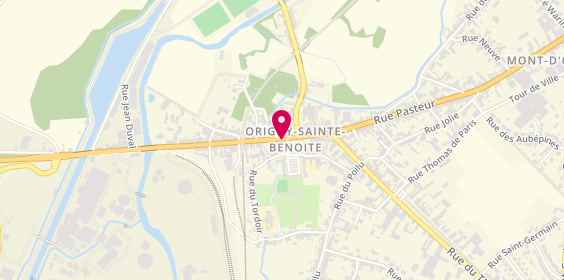 Plan de Agence Origny Ste Benoite, 25 place Jean Mermoz, 02390 Origny-Sainte-Benoite
