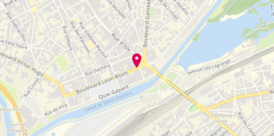 Plan de Audition Mutualiste, 3 Boulevard Léon Blum, 02100 Saint-Quentin