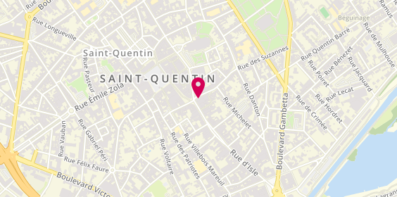 Plan de GAN, 4 Ter Rue de la Sous-Préfecture, 02100 Saint-Quentin