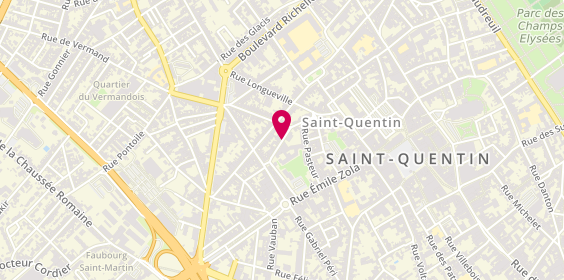 Plan de Mutualite Francaise, 8 Rue Arnaud Bisson, 02100 Saint-Quentin