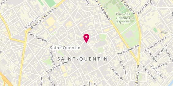 Plan de GMF Assurances, 11 Adrien Nordet, 02100 Saint-Quentin