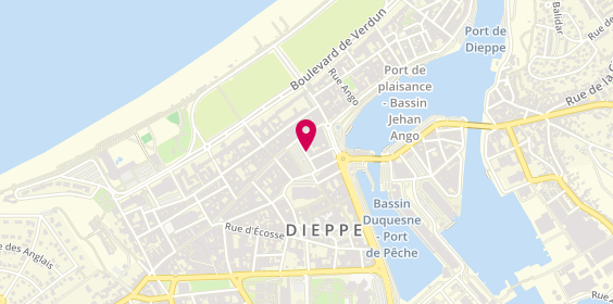 Plan de Mma, 8 place Nationale, 76200 Dieppe