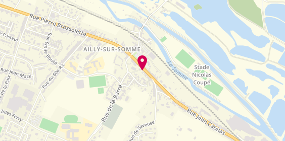 Plan de Agence Axa Olivier Risbec, 8 Rue des 4 Lemaire, 80470 Ailly-sur-Somme