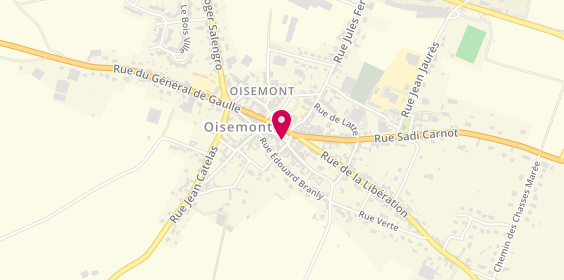 Plan de Agence Oisemont, 3 Rue de Commerce, 80140 Oisemont
