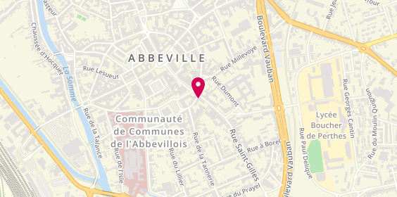 Plan de AESIO mutuelle, 46 Rue du Maréchal Foch, 80100 Abbeville