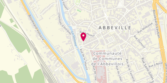 Plan de Courtier d'Assurances Les Nouveaux Comparateurs Abbeville, 19 Rue du Chevalier la Barre, 80100 Abbeville