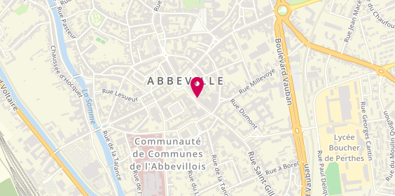 Plan de MAAF Assurances ABBEVILLE, 7 Rue du Maréchal Foch, 80100 Abbeville