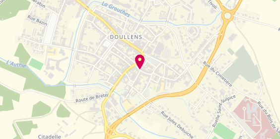 Plan de GAN ASSURANCES DOULLENS - Benoit ANSELIN, 4 Rue des Boucheries, 80600 Doullens