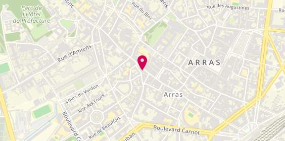 Plan de Allianz Assurance ARRAS KENNEDY - Stéphane CUBER, 29 Rue Saint-Aubert, 62000 Arras