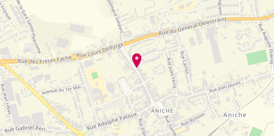 Plan de Agence Aniche, 62 Rue Henri Barbusse, 59580 Aniche