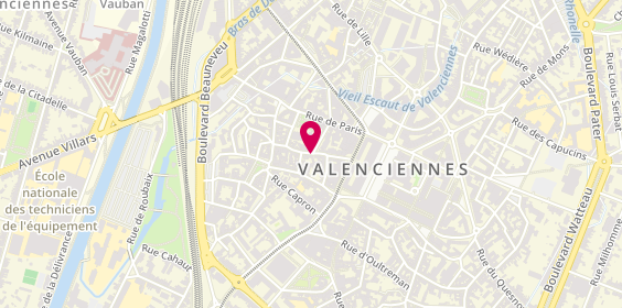Plan de Macif Assurances, 27 Rue Récollets, 59300 Valenciennes