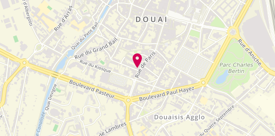 Plan de Identités Mutuelle, 378 Rue de Paris, 59500 Douai