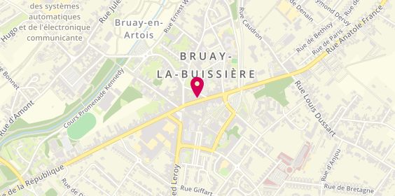 Plan de MAAF Assurances BRUAY LA BUISSIERE, 65 Rue Henri Cadot, 62700 Bruay-la-Buissière