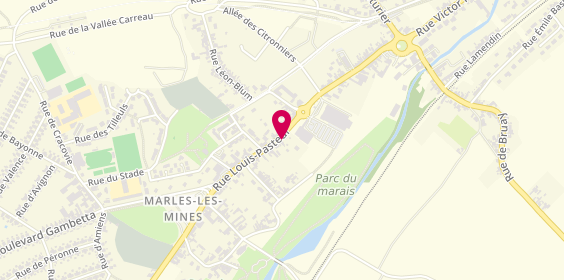 Plan de Generali, 82 Rue Louis Pasteur, 62540 Marles-les-Mines