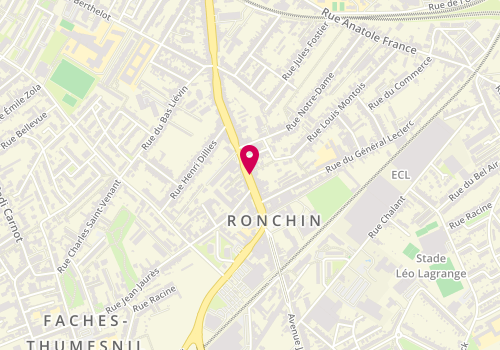 Plan de Agence Ronchin, 692 avenue Jean Jaurès, 59790 Ronchin