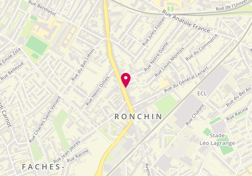 Plan de MAAF Assurances RONCHIN, 700 avenue Jean Jaurès, 59790 Ronchin