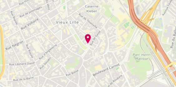 Plan de Agence Lille Bettignies, 35 place Louise de Bettignies, 59800 Lille