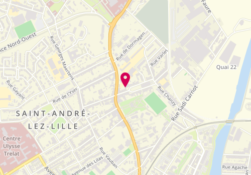 Plan de Agence Saint Andre, 11 Rue de l'Église, 59350 Saint-André-lez-Lille