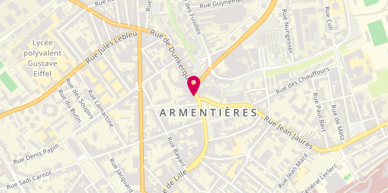 Plan de Agence Armentieres, 7 Rue de Dunkerque 5 Et, 59280 Armentières