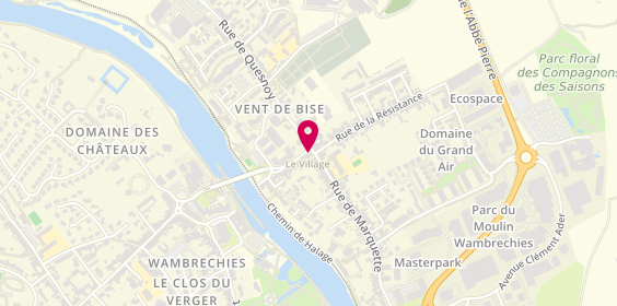 Plan de Allianz Assurance WAMBRECHIES-LILLE - Antoine OLLIER et Sophie HOLLANDER, 38 Rue du Pont-Levis, 59874 Wambrechies