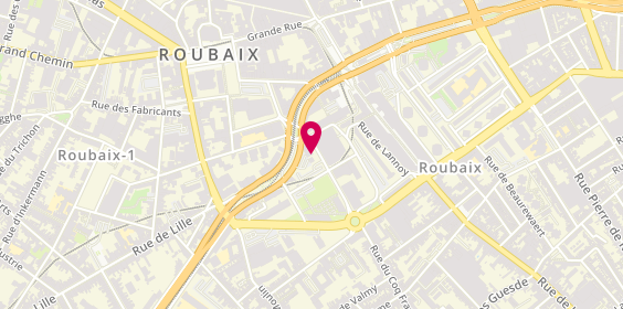 Plan de AXA Assurance Etienne DURIEZ, 14 Rue du Coq Français, 59100 Roubaix
