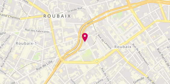 Plan de AXA, 14 Rue du Coq Français, 59100 Roubaix