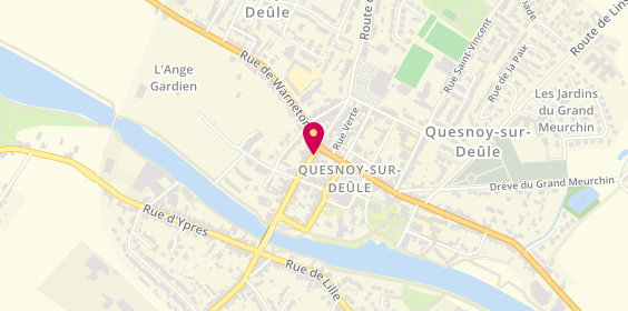 Plan de MMA Assurances QUESNOY SUR DEULE, 44 Rue Belle Croix, 59890 Quesnoy-sur-Deûle