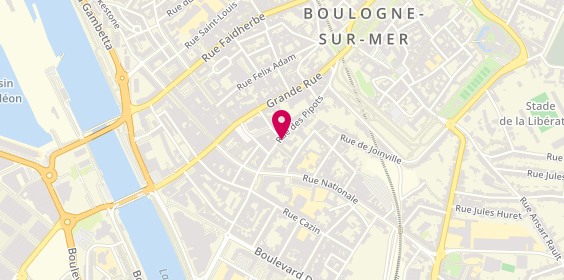Plan de Allianz, 40 Rue des Pipots, 62200 Boulogne-sur-Mer
