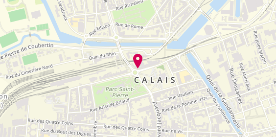 Plan de Agence de Calais Paul Bert, 5 Rue Paul Bert, 62100 Calais