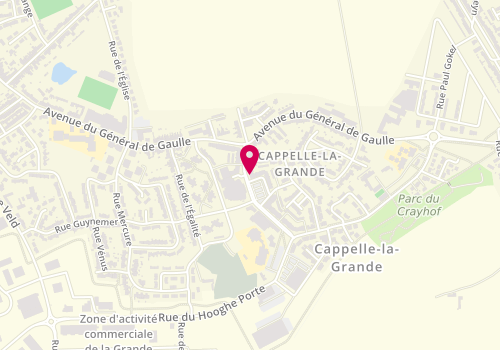 Plan de Allianz Assurance CAPPELLE LA GRANDE - Marc-olivier GRASTEAU, 24 Rue des Arts, 59180 Cappelle-la-Grande
